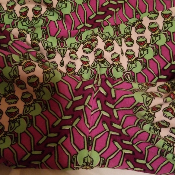 Lularoe leggings Kermit TC - Picture 3 of 4